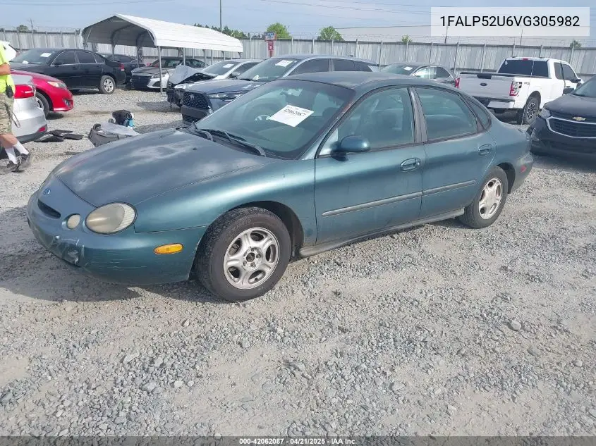 1997 Ford Taurus Gl VIN: 1FALP52U6VG305982 Lot: 42062087