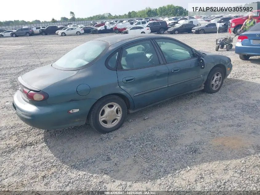 1997 Ford Taurus Gl VIN: 1FALP52U6VG305982 Lot: 42062087