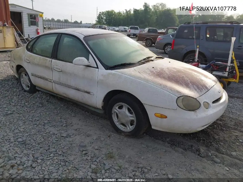 1997 Ford Taurus Gl VIN: 1FALP52UXVA107778 Lot: 42069491