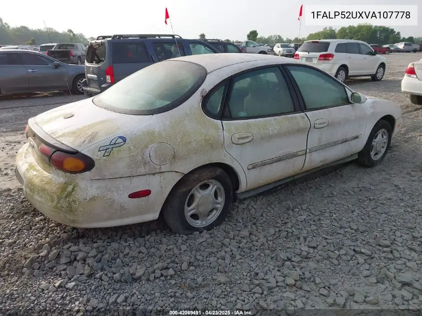 1997 Ford Taurus Gl VIN: 1FALP52UXVA107778 Lot: 42069491