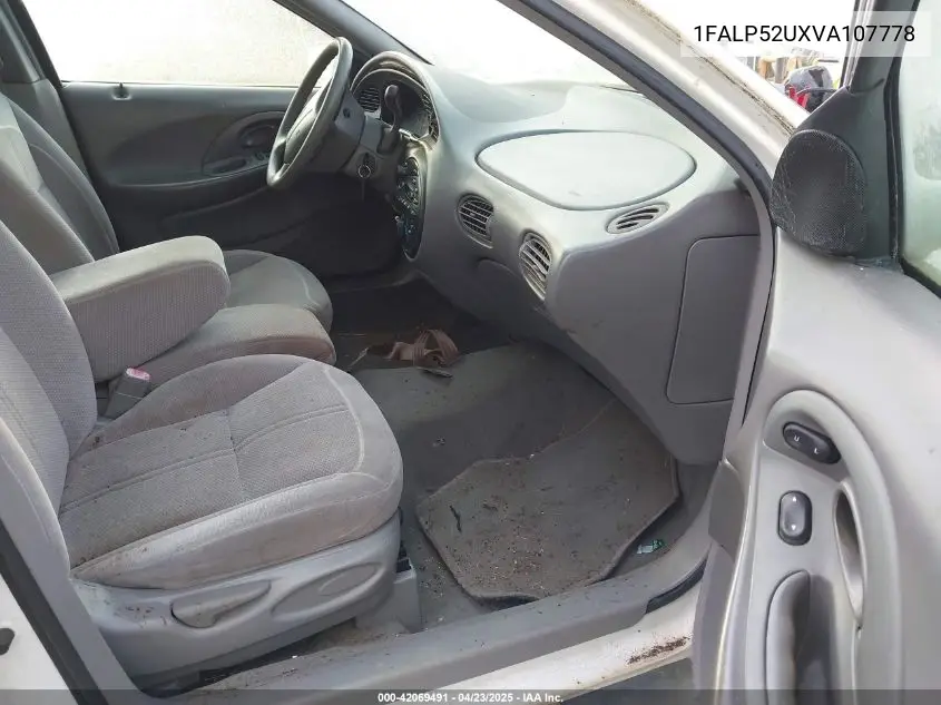 1997 Ford Taurus Gl VIN: 1FALP52UXVA107778 Lot: 42069491