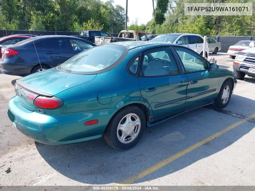 1998 Ford Taurus Lx/Se VIN: 1FAFP52U9WA161071 Lot: 40259179