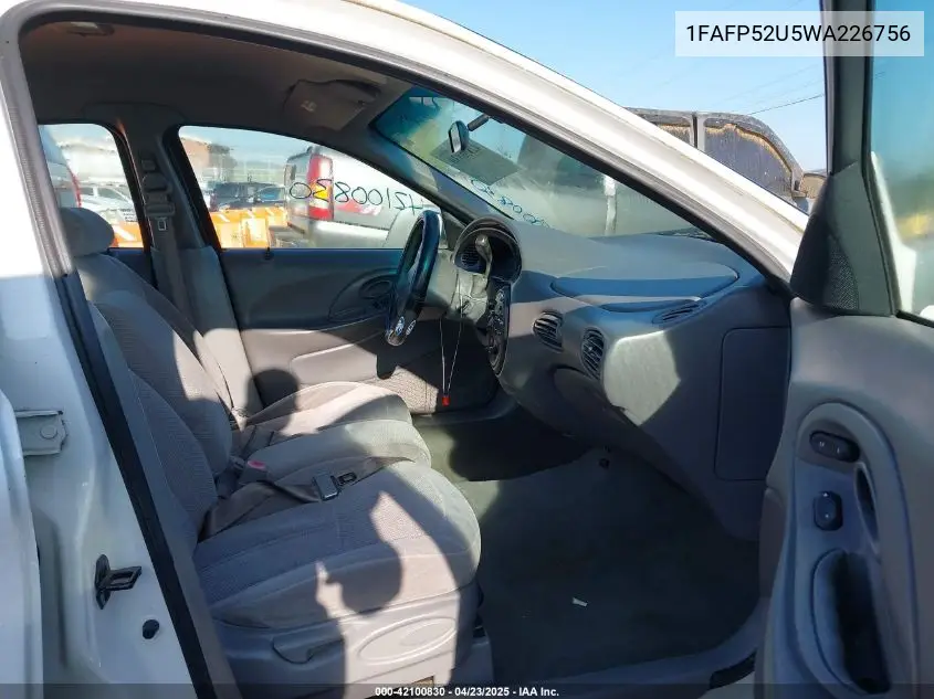 1998 Ford Taurus Lx/Se VIN: 1FAFP52U5WA226756 Lot: 42100830