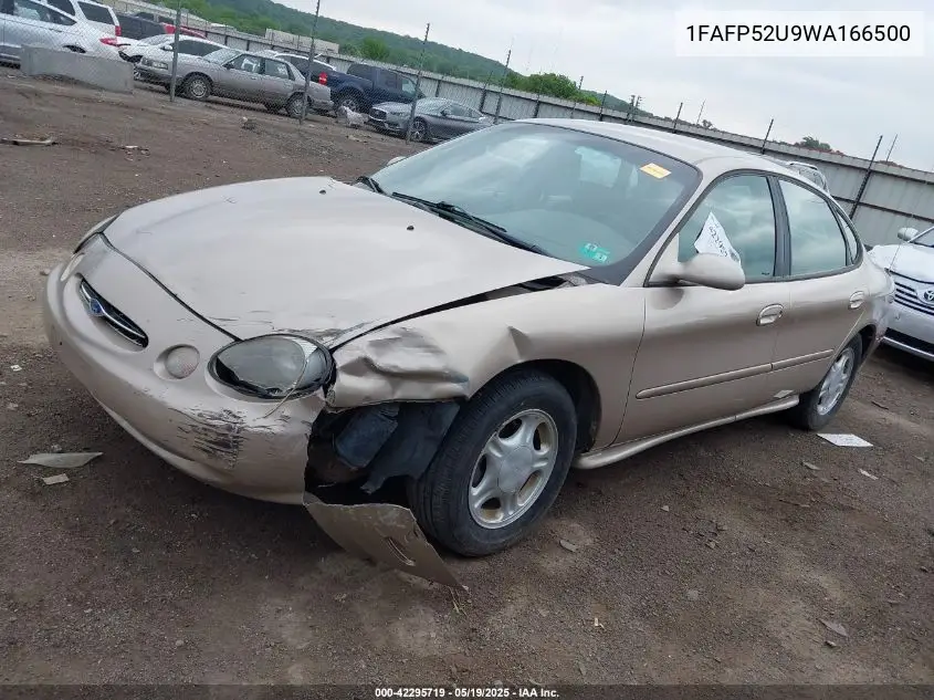 1998 Ford Taurus Lx/Se VIN: 1FAFP52U9WA166500 Lot: 42295719