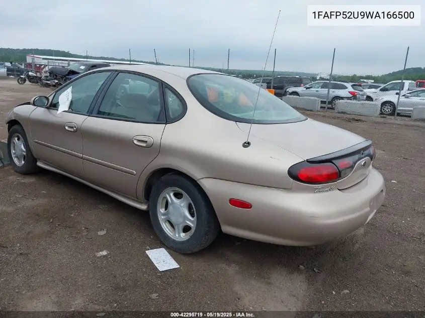 1998 Ford Taurus Lx/Se VIN: 1FAFP52U9WA166500 Lot: 42295719