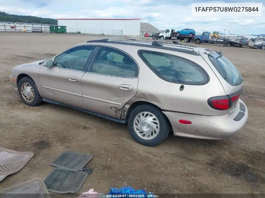 1998 Ford Taurus Se VIN: 1FAFP57U8WG275844 Lot: 42426107
