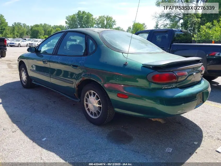 1999 Ford Taurus Se/Se-Ne VIN: 1FAFP53S3XG276339 Lot: 42244074