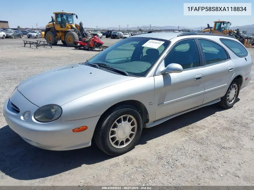 1999 Ford Taurus Se VIN: 1FAFP58S8XA118834 Lot: 42593532