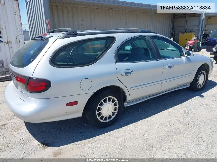 1999 Ford Taurus Se VIN: 1FAFP58S8XA118834 Lot: 42593532