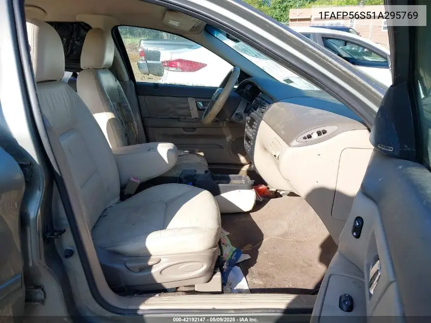 2001 Ford Taurus Sel VIN: 1FAFP56S51A295769 Lot: 42192147