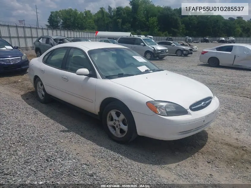 2001 Ford Taurus Ses VIN: 1FAFP55U01G285537 Lot: 42213046