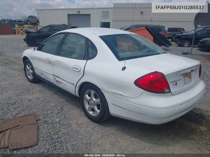 2001 Ford Taurus Ses VIN: 1FAFP55U01G285537 Lot: 42213046