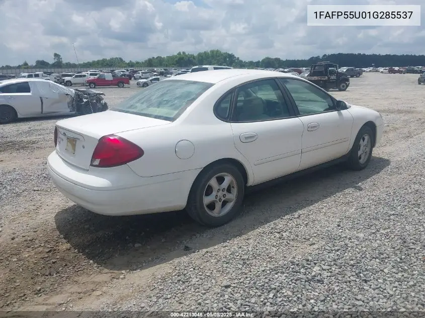 2001 Ford Taurus Ses VIN: 1FAFP55U01G285537 Lot: 42213046
