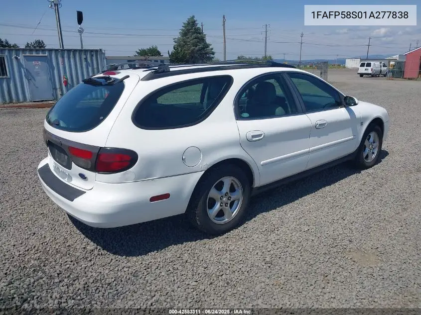2001 Ford Taurus Se VIN: 1FAFP58S01A277838 Lot: 42583311