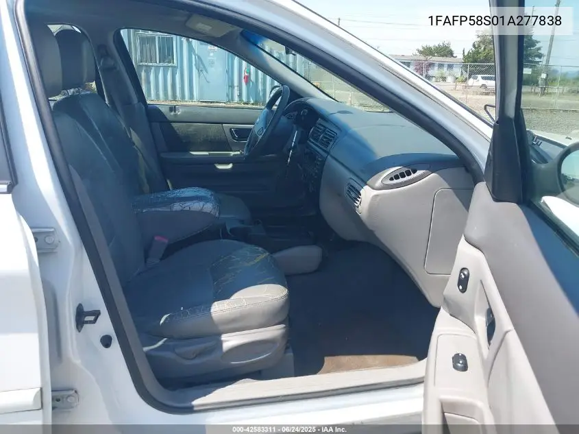 2001 Ford Taurus Se VIN: 1FAFP58S01A277838 Lot: 42583311