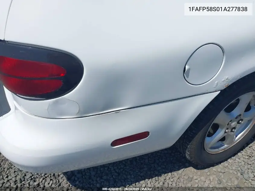 2001 Ford Taurus Se VIN: 1FAFP58S01A277838 Lot: 42583311