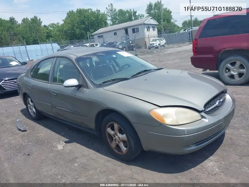 2001 Ford Taurus Ses VIN: 1FAFP55U71G188870 Lot: 42660952