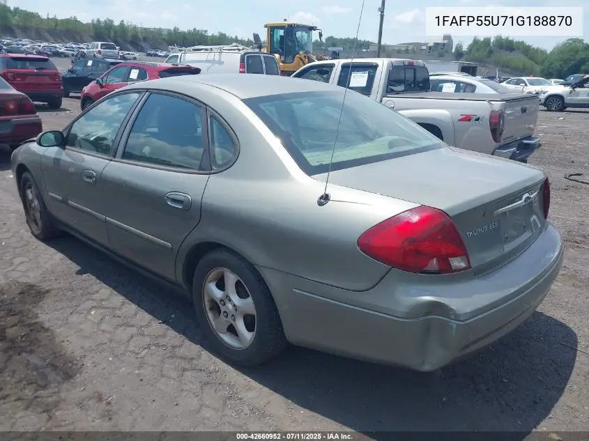 2001 Ford Taurus Ses VIN: 1FAFP55U71G188870 Lot: 42660952