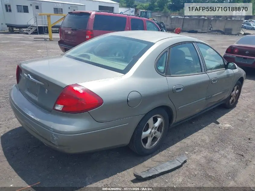 2001 Ford Taurus Ses VIN: 1FAFP55U71G188870 Lot: 42660952