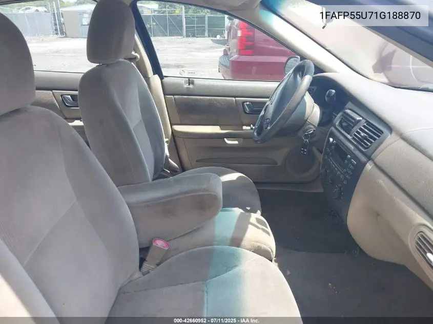 2001 Ford Taurus Ses VIN: 1FAFP55U71G188870 Lot: 42660952