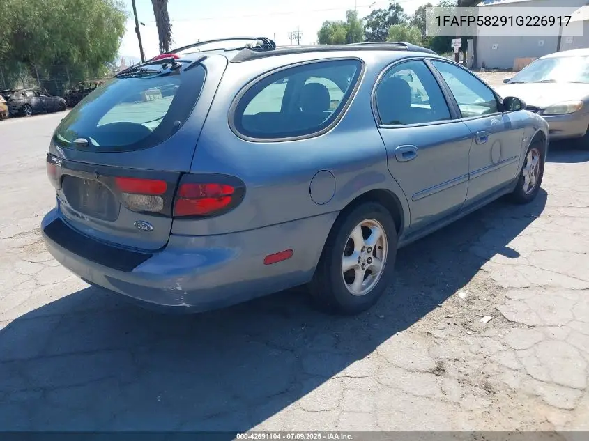 2001 Ford Taurus Se VIN: 1FAFP58291G226917 Lot: 42691104