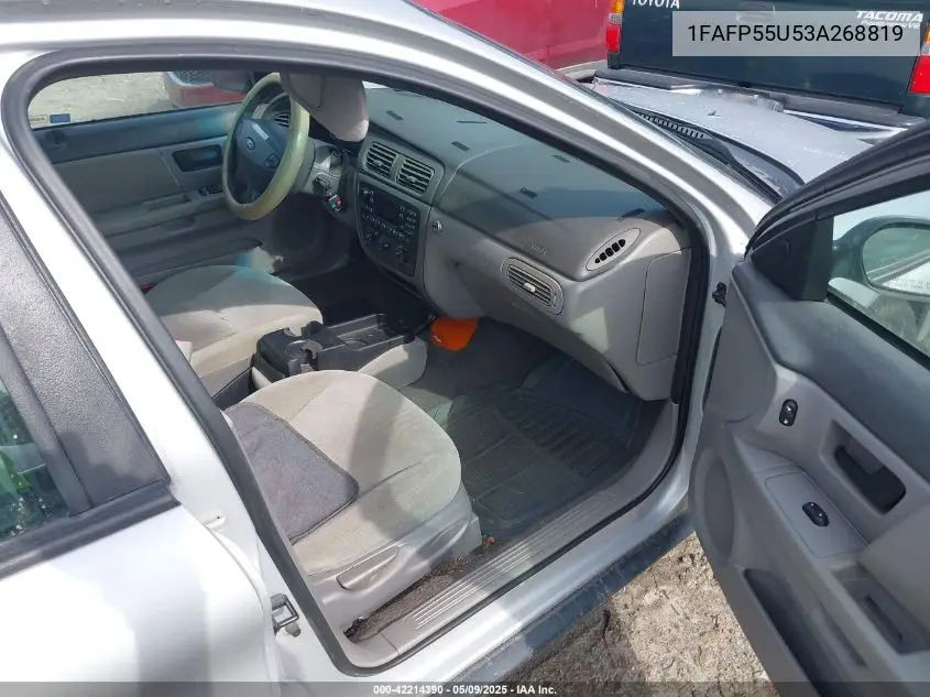 2003 Ford Taurus Ses VIN: 1FAFP55U53A268819 Lot: 42214390