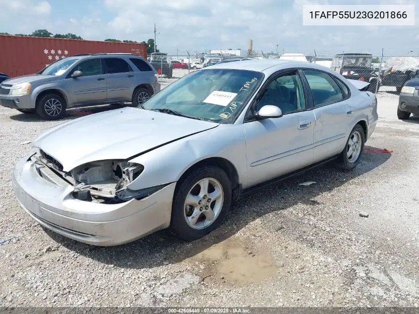 2003 Ford Taurus Ses VIN: 1FAFP55U23G201866 Lot: 42605445