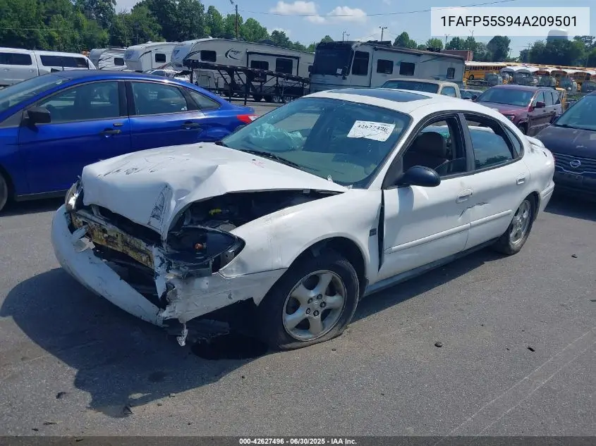 2004 Ford Taurus Ses VIN: 1FAFP55S94A209501 Lot: 42627496