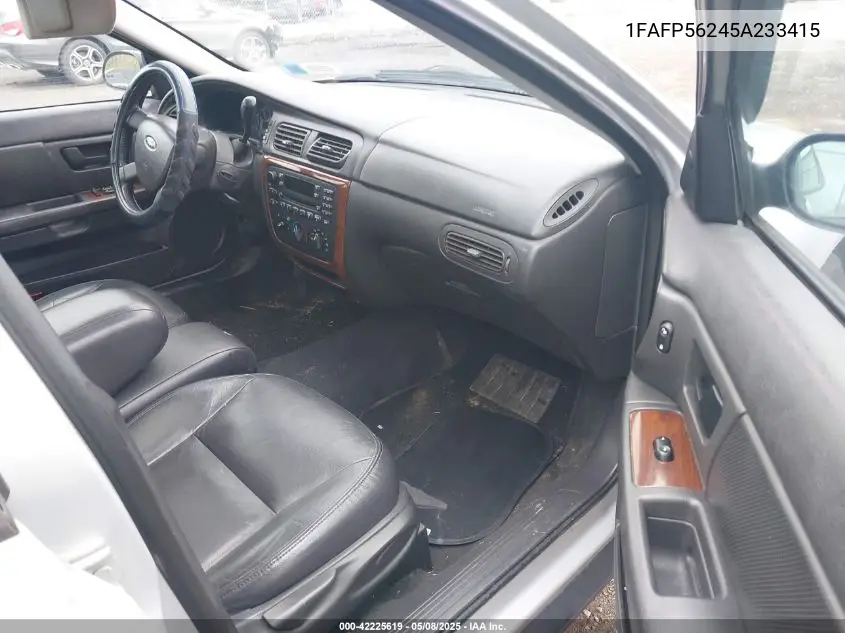 2005 Ford Taurus Sel VIN: 1FAFP56245A233415 Lot: 42225619