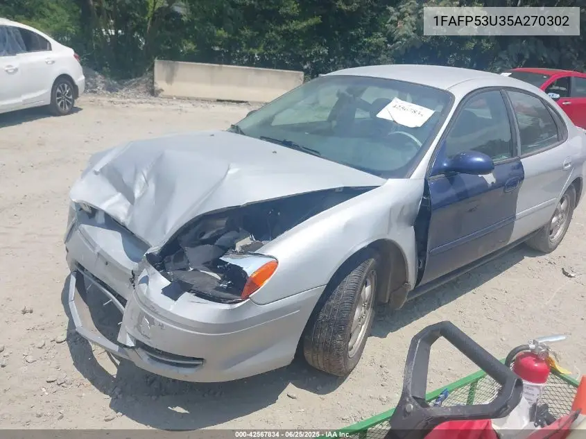 2005 Ford Taurus Se VIN: 1FAFP53U35A270302 Lot: 42567834