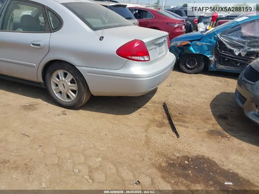 2005 Ford Taurus Sel VIN: 1FAFP56UX5A288159 Lot: 42589256