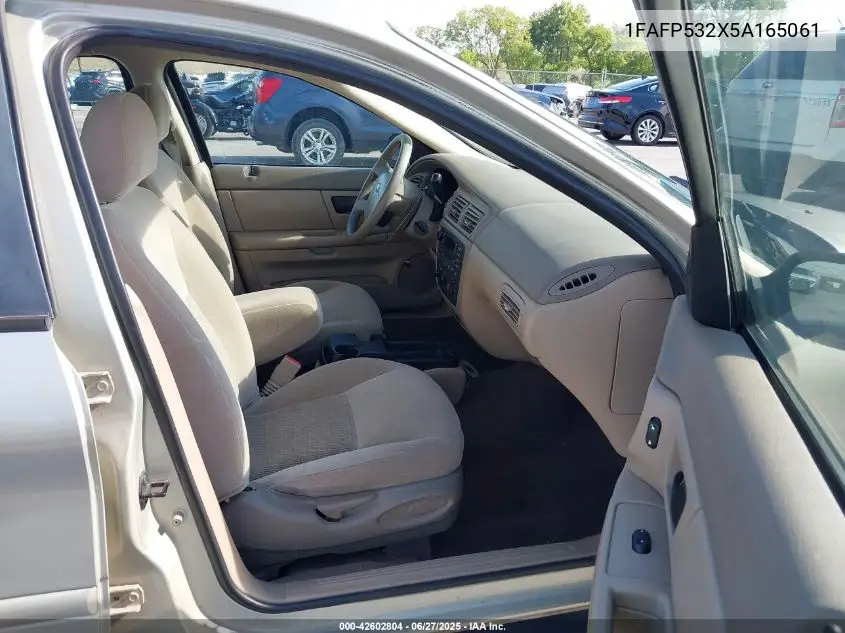 2005 Ford Taurus Se VIN: 1FAFP532X5A165061 Lot: 42602804