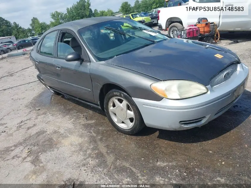 2005 Ford Taurus Se VIN: 1FAFP53U85A148583 Lot: 42668588