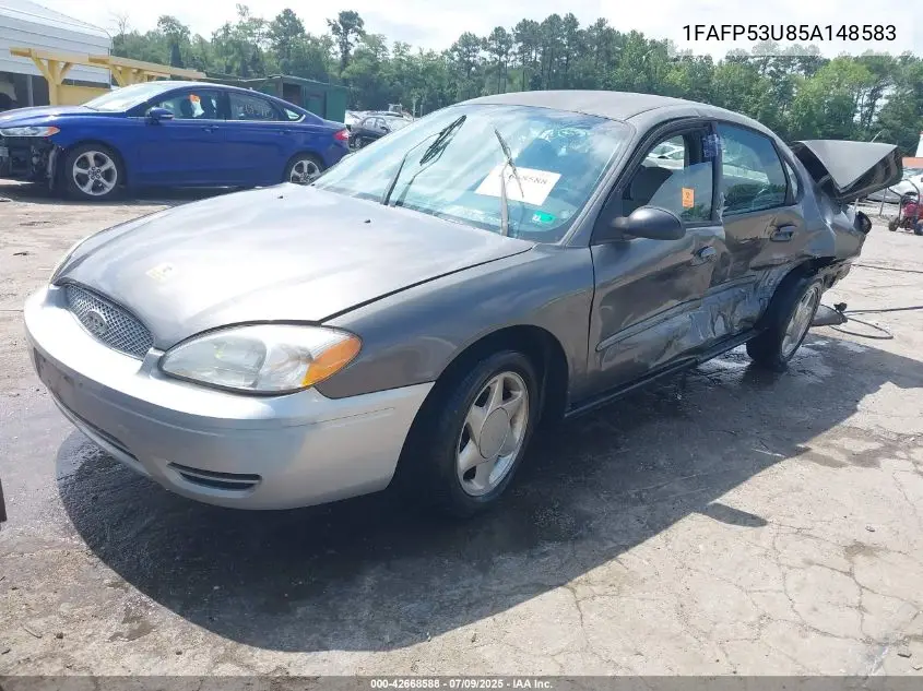 2005 Ford Taurus Se VIN: 1FAFP53U85A148583 Lot: 42668588