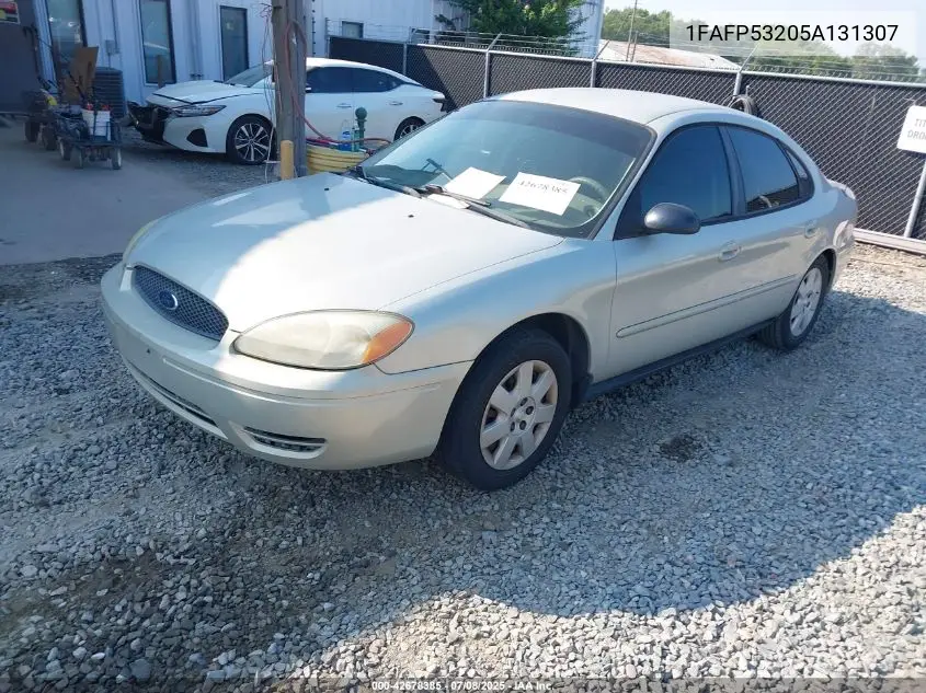 2005 Ford Taurus Se VIN: 1FAFP53205A131307 Lot: 42678385