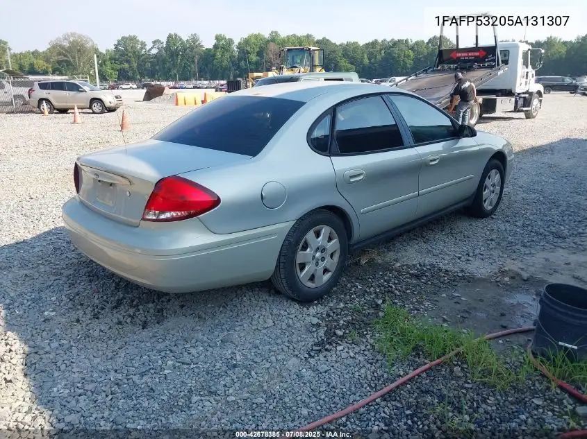2005 Ford Taurus Se VIN: 1FAFP53205A131307 Lot: 42678385