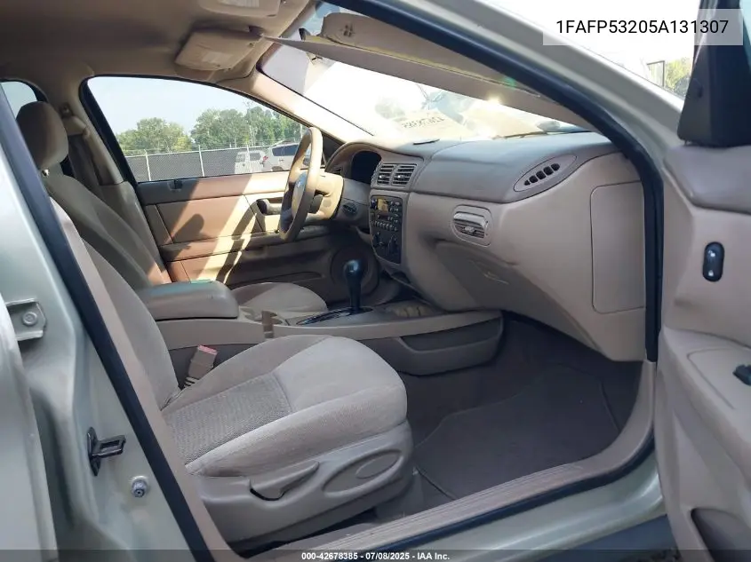 2005 Ford Taurus Se VIN: 1FAFP53205A131307 Lot: 42678385