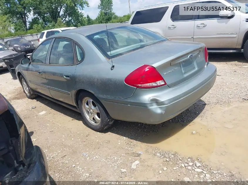 2005 Ford Taurus Se VIN: 1FAFP53U55A145317 Lot: 42719214