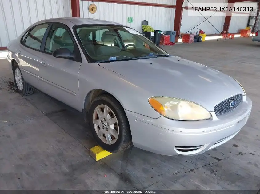 2006 Ford Taurus Se VIN: 1FAHP53UX6A146313 Lot: 42196551