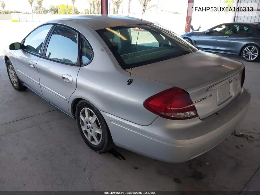2006 Ford Taurus Se VIN: 1FAHP53UX6A146313 Lot: 42196551