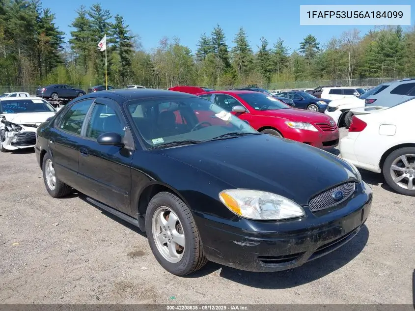 2006 Ford Taurus Se VIN: 1FAFP53U56A184099 Lot: 42208635