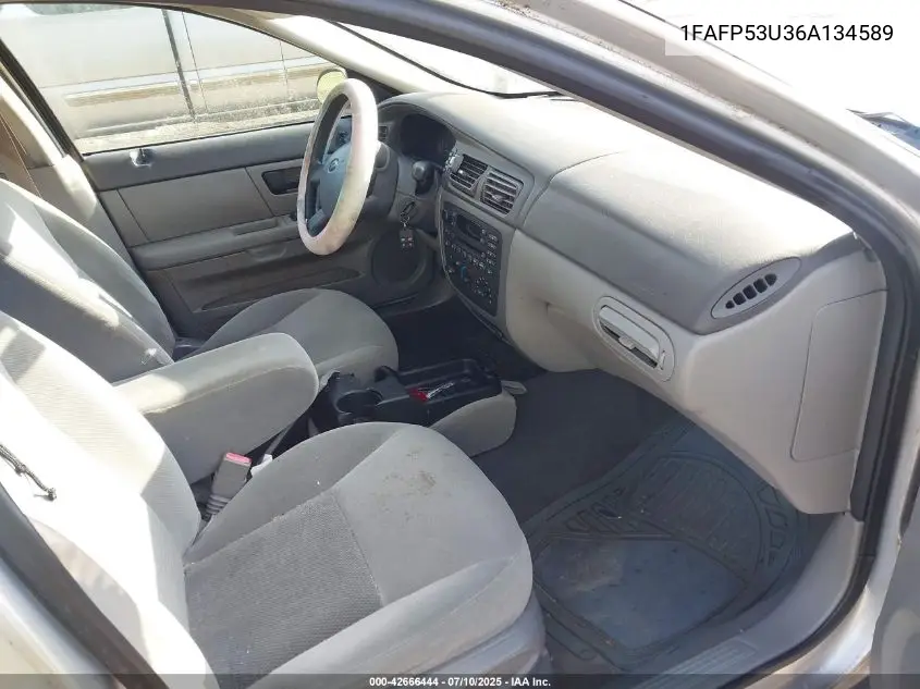 2006 Ford Taurus Se VIN: 1FAFP53U36A134589 Lot: 42666444