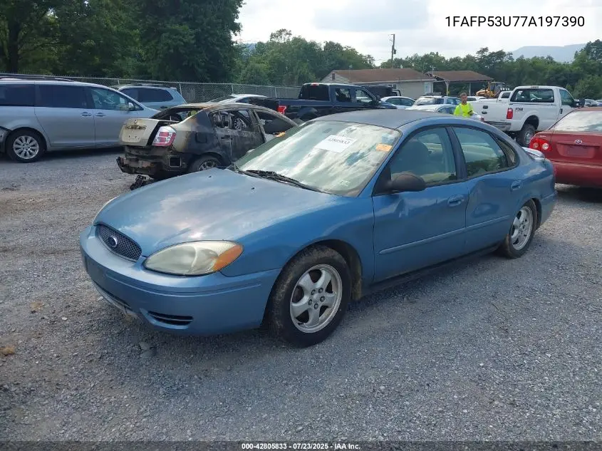 2007 Ford Taurus Se VIN: 1FAFP53U77A197390 Lot: 42805833