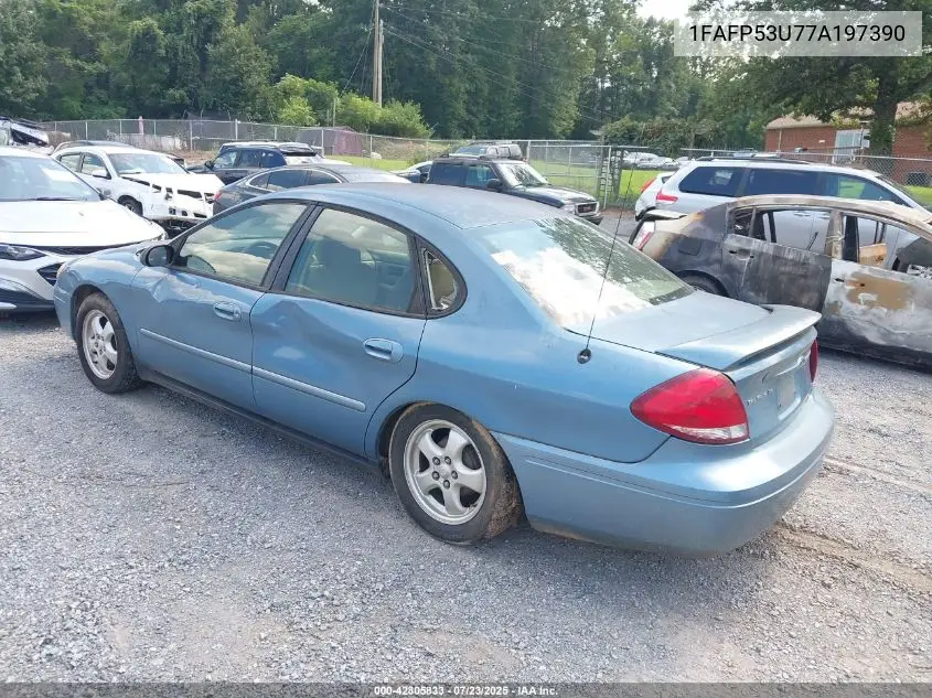 2007 Ford Taurus Se VIN: 1FAFP53U77A197390 Lot: 42805833