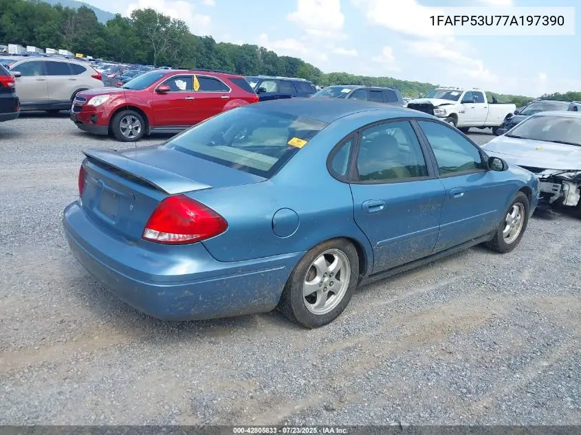 2007 Ford Taurus Se VIN: 1FAFP53U77A197390 Lot: 42805833