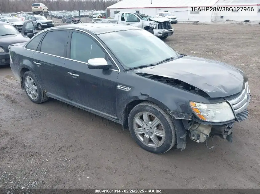 2008 Ford Taurus Limited VIN: 1FAHP28W38G127966 Lot: 41681314