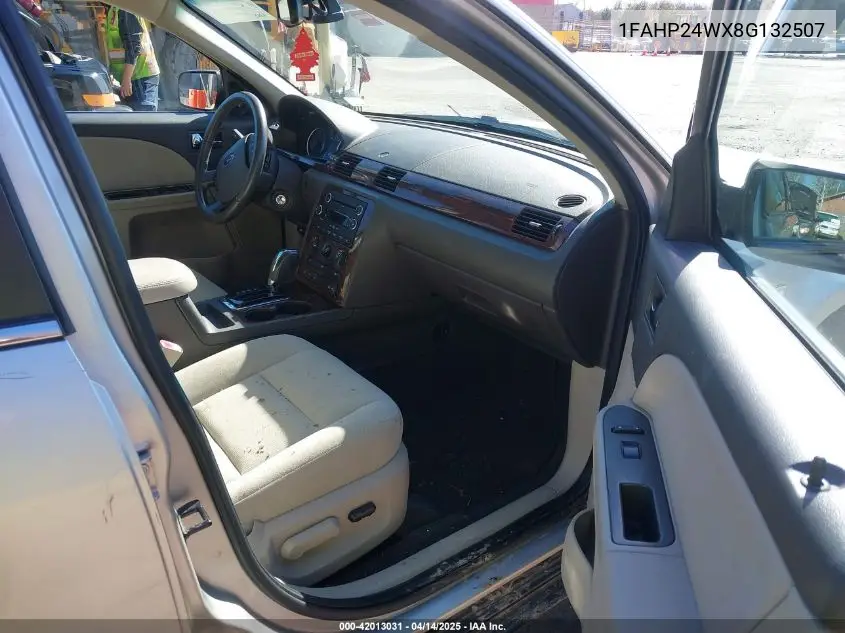 2008 Ford Taurus Sel VIN: 1FAHP24WX8G132507 Lot: 42013031