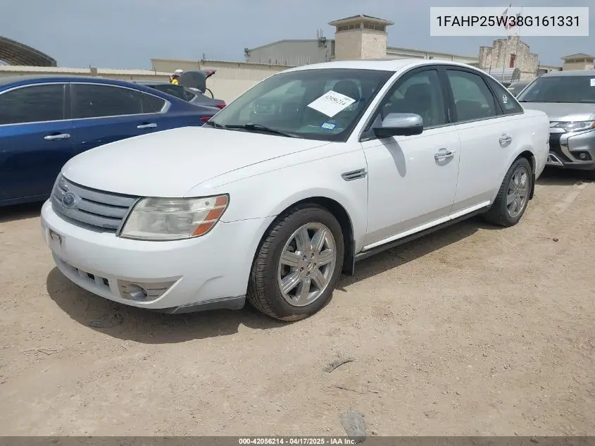 2008 Ford Taurus Limited VIN: 1FAHP25W38G161331 Lot: 42056214