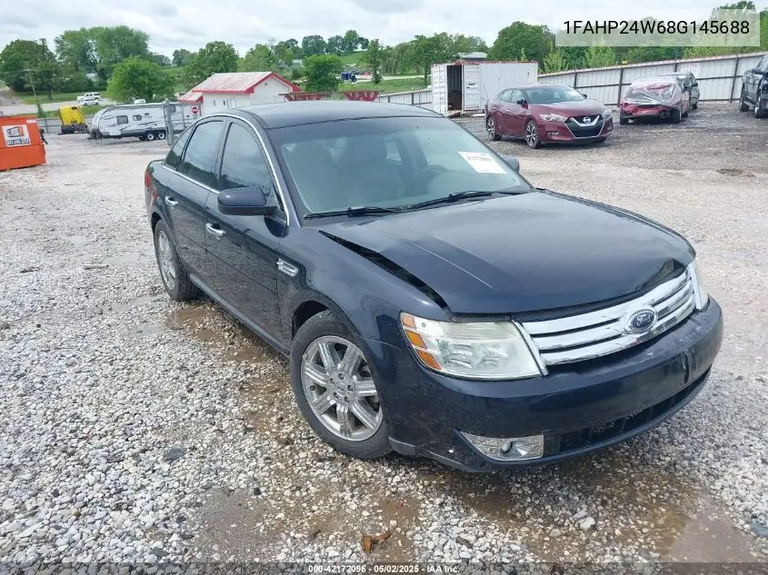 2008 Ford Taurus Sel VIN: 1FAHP24W68G145688 Lot: 42172096