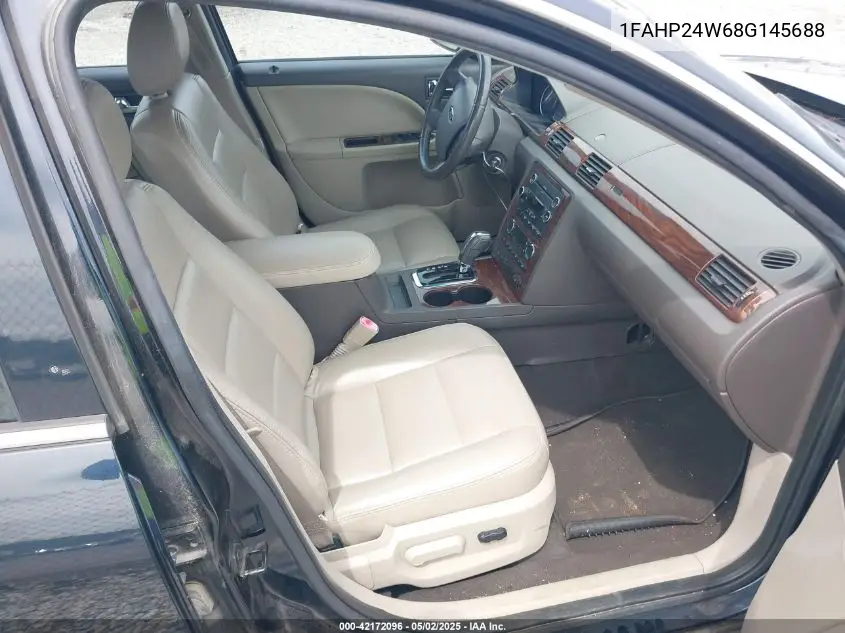 2008 Ford Taurus Sel VIN: 1FAHP24W68G145688 Lot: 42172096